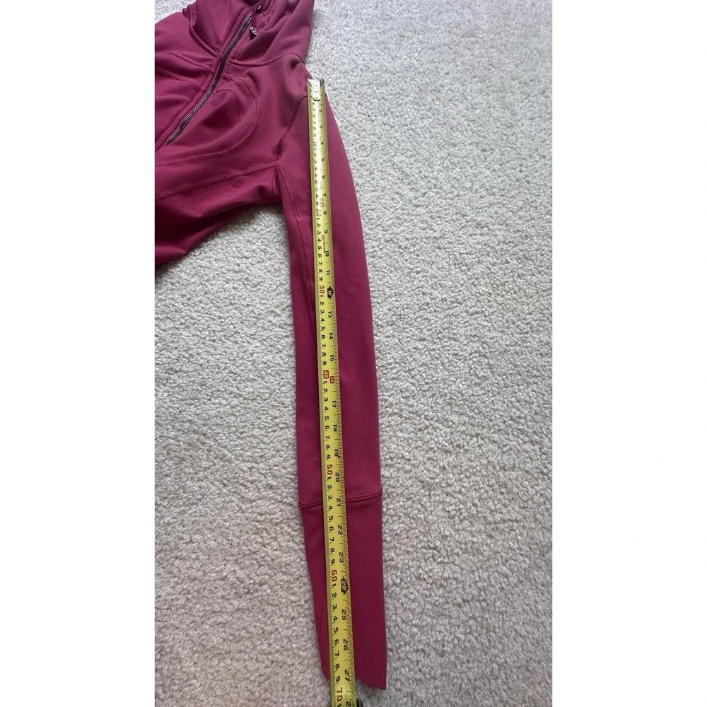 Lululemon In Stride Jacket Violet Red Size 8